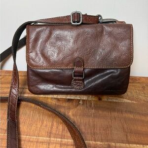 Jack Georges Leather Voyager Wallet Purse